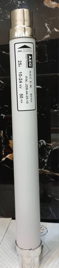 فیوز JDR-292-125-10 | فیوز 24-10 کیلوولت AEG | فیوز 292 میلیمتر AEG | فیوز125 آمپر آاگ